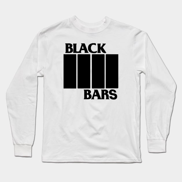 Black Bars Long Sleeve T-Shirt by Producer